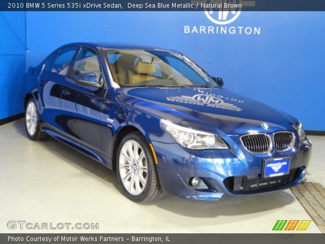 Bmw 5 series touring deep sea blue