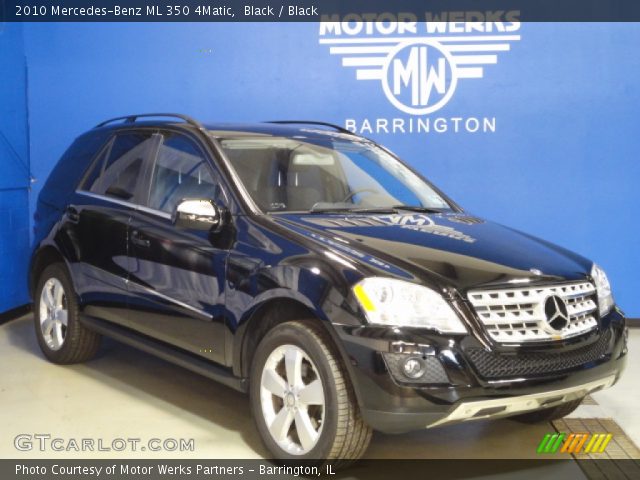 2010 Mercedes-Benz ML 350 4Matic in Black