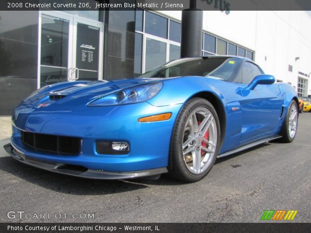 2008 Chevrolet Corvette Z06 in Jetstream Blue Metallic