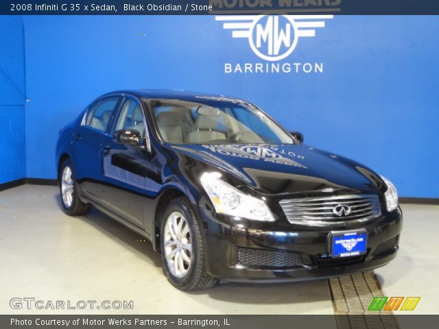 2008 Infiniti G 35 x Sedan in Black Obsidian