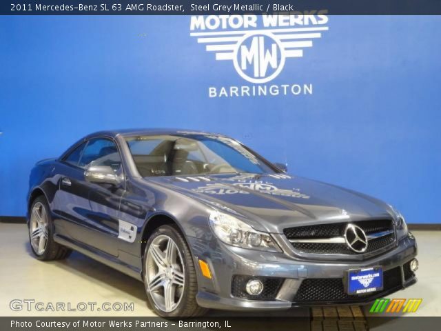 2011 Mercedes-Benz SL 63 AMG Roadster in Steel Grey Metallic