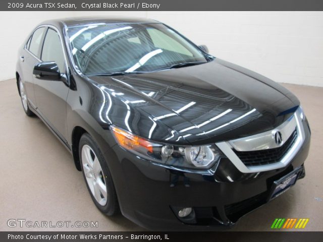 2009 Acura TSX Sedan in Crystal Black Pearl