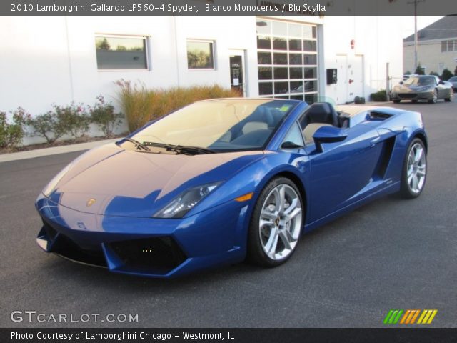 2010 Lamborghini Gallardo LP560-4 Spyder in Bianco Monocerus