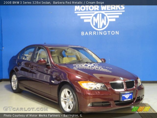 2008 BMW 3 Series 328xi Sedan in Barbera Red Metallic