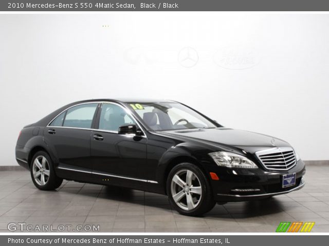 2010 Mercedes-Benz S 550 4Matic Sedan in Black