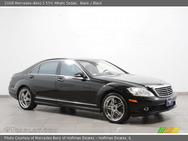 2008 Mercedes-Benz S 550 4Matic Sedan in Black