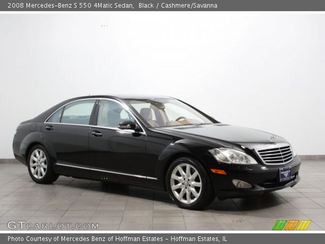 2008 Mercedes-Benz S 550 4Matic Sedan in Black