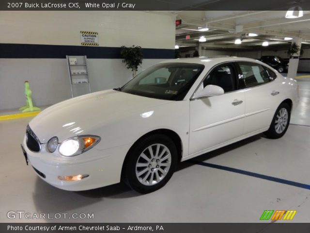 2007 Buick LaCrosse CXS in White Opal