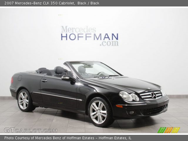 2007 Mercedes-Benz CLK 350 Cabriolet in Black