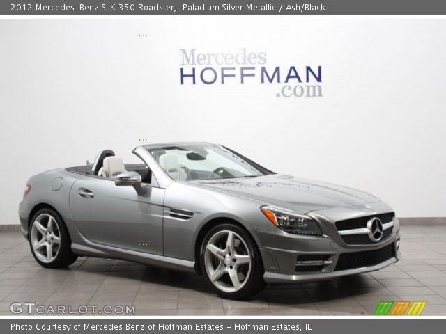 2012 Mercedes-Benz SLK 350 Roadster in Paladium Silver Metallic