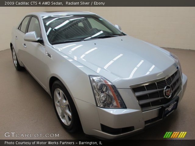 2009 Cadillac CTS 4 AWD Sedan in Radiant Silver