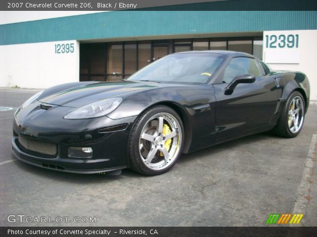 2007 Chevrolet Corvette Z06 in Black