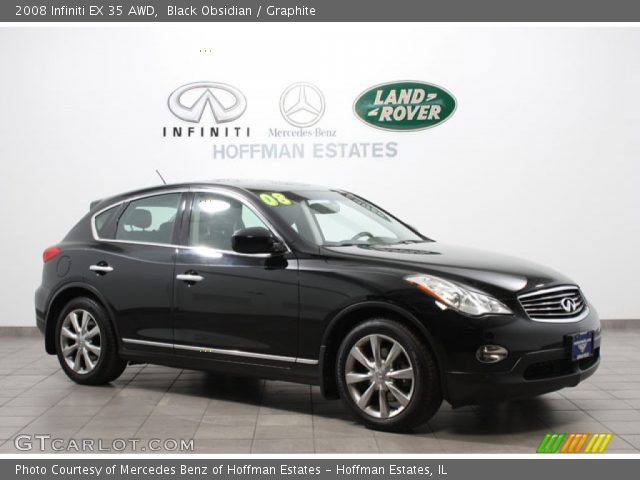 2008 Infiniti EX 35 AWD in Black Obsidian