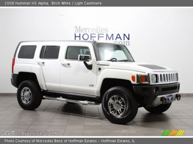 2008 Hummer H3 Alpha in Birch White