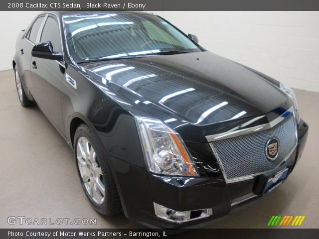 2008 Cadillac CTS Sedan in Black Raven