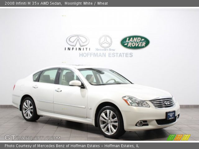 2008 Infiniti M 35x AWD Sedan in Moonlight White