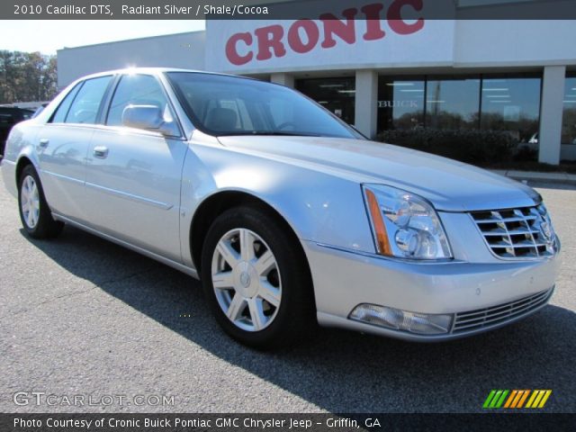 2010 Cadillac DTS  in Radiant Silver