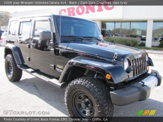 2008 Jeep Wrangler Unlimited Sahara 4x4 in Black