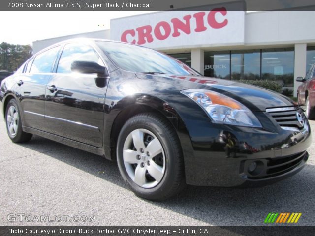 2008 Nissan Altima 2.5 S in Super Black