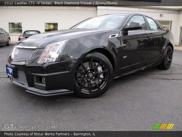 2012 Cadillac CTS -V Sedan in Black Diamond Tricoat