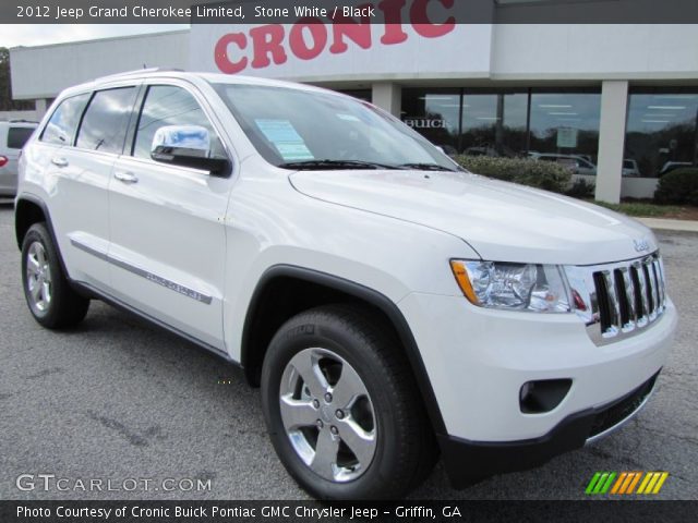 2012 Jeep Grand Cherokee Limited in Stone White