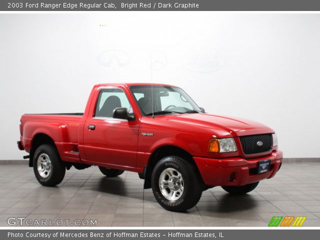 2003 Ford Ranger Edge Regular Cab in Bright Red