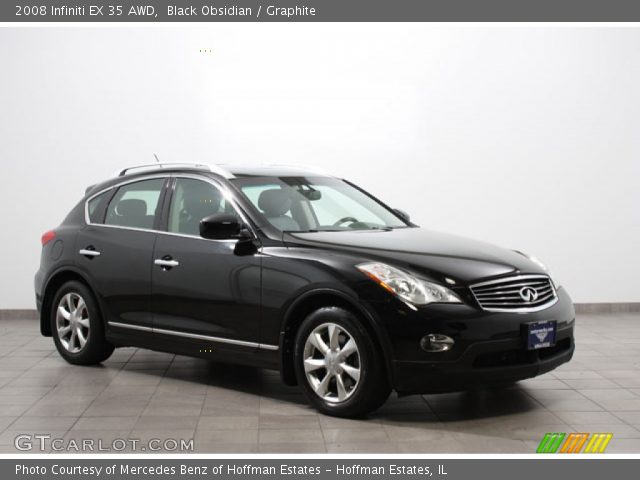 2008 Infiniti EX 35 AWD in Black Obsidian