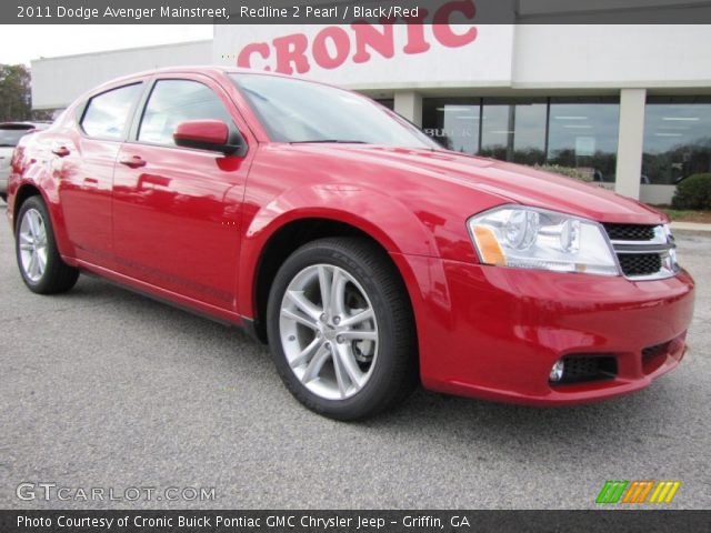 2011 Dodge Avenger Mainstreet in Redline 2 Pearl