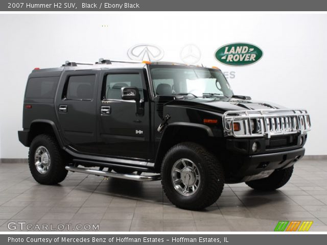 2007 Hummer H2 SUV in Black