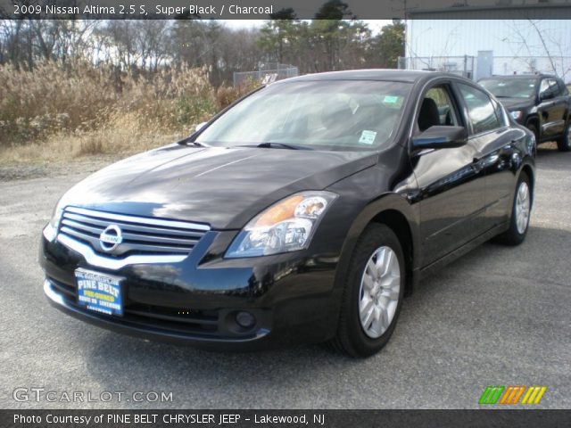 2009 Nissan Altima 2.5 S in Super Black