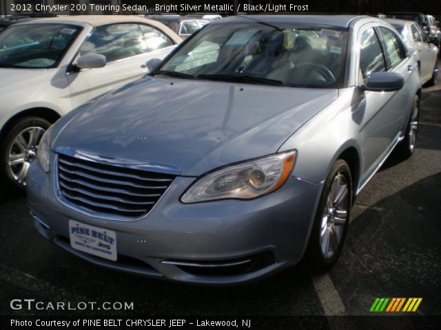 2012 Chrysler 200 Touring Sedan in Bright Silver Metallic