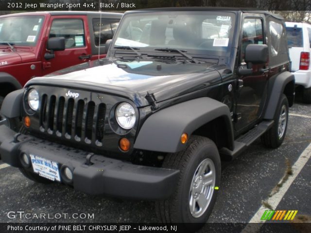 2012 Jeep Wrangler Sport 4x4 in Black