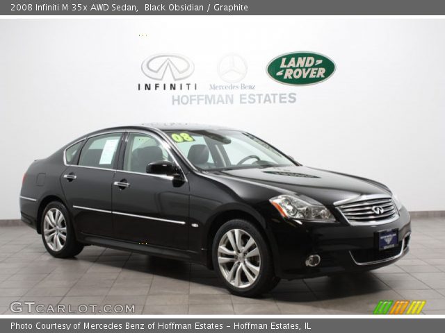 2008 Infiniti M 35x AWD Sedan in Black Obsidian