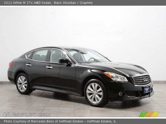 2011 Infiniti M 37x AWD Sedan in Black Obsidian