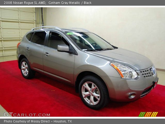 2008 Nissan Rogue SL AWD in Gotham Gray Metallic