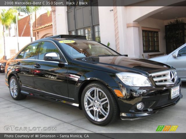 2008 Mercedes-Benz C 350 Sport in Black