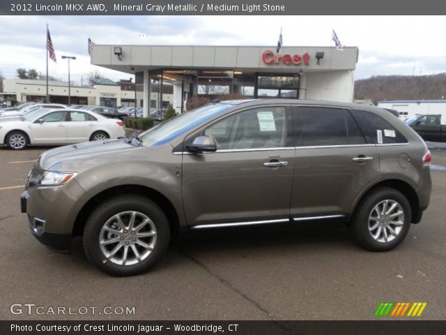 2012 Lincoln MKX AWD in Mineral Gray Metallic