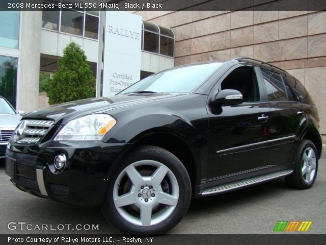 2008 Mercedes-Benz ML 550 4Matic in Black