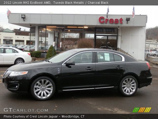 2012 Lincoln MKS EcoBoost AWD in Tuxedo Black Metallic