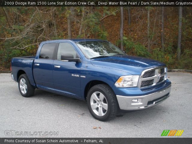 2009 Dodge Ram 1500 Lone Star Edition Crew Cab in Deep Water Blue Pearl