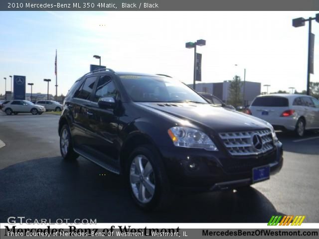 2010 Mercedes-Benz ML 350 4Matic in Black