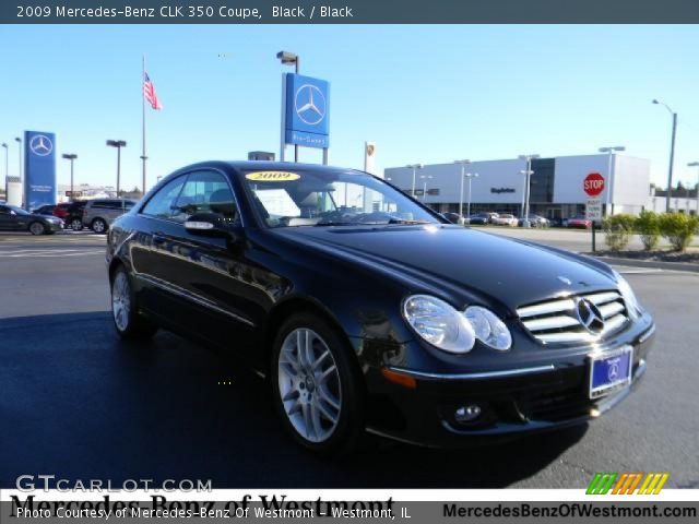 2009 Mercedes-Benz CLK 350 Coupe in Black