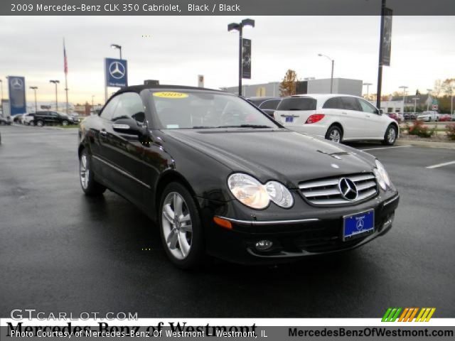 2009 Mercedes-Benz CLK 350 Cabriolet in Black