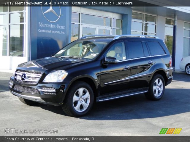 2012 Mercedes-Benz GL 450 4Matic in Obsidian Black Metallic