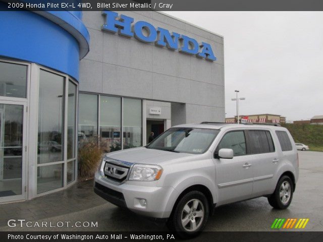 2009 Honda Pilot EX-L 4WD in Billet Silver Metallic