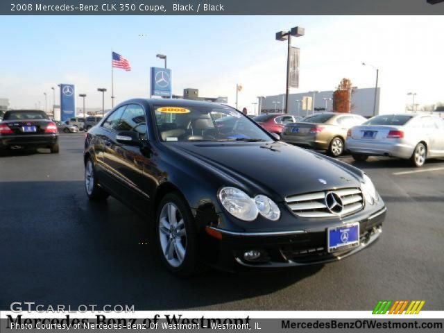 2008 Mercedes-Benz CLK 350 Coupe in Black