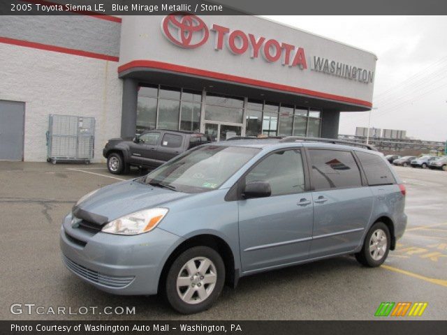 2005 Toyota Sienna LE in Blue Mirage Metallic