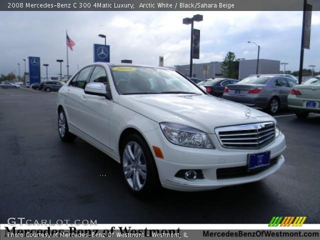 2008 Mercedes-Benz C 300 4Matic Luxury in Arctic White