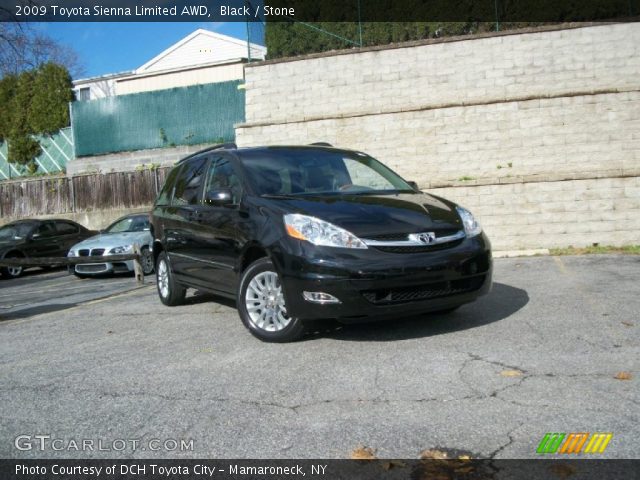 2009 Toyota Sienna Limited AWD in Black