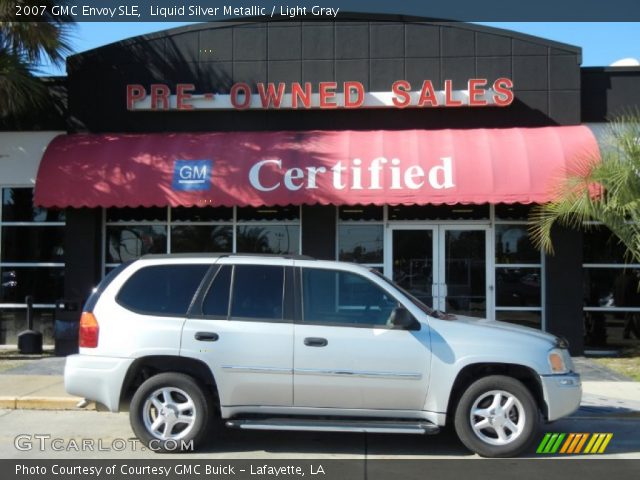 2007 GMC Envoy SLE in Liquid Silver Metallic